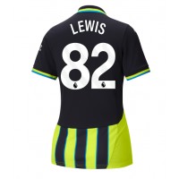 Fotbalové Dres Manchester City Rico Lewis #82 Dámské Venkovní 2024-25 Krátký Rukáv